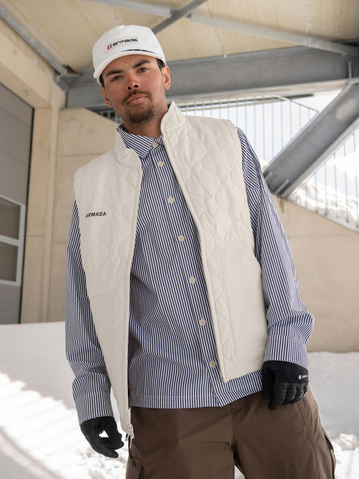 Armada Yowler Vest 2026/27 - Bone Dust