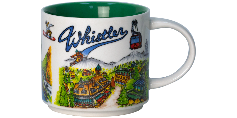 Whistler Color Drawing Mug