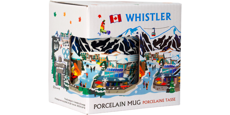 Whistler Village Mug - White