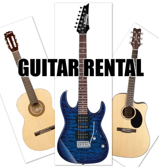 Guitar Rental (please call to confirm availability 604-932-1918)