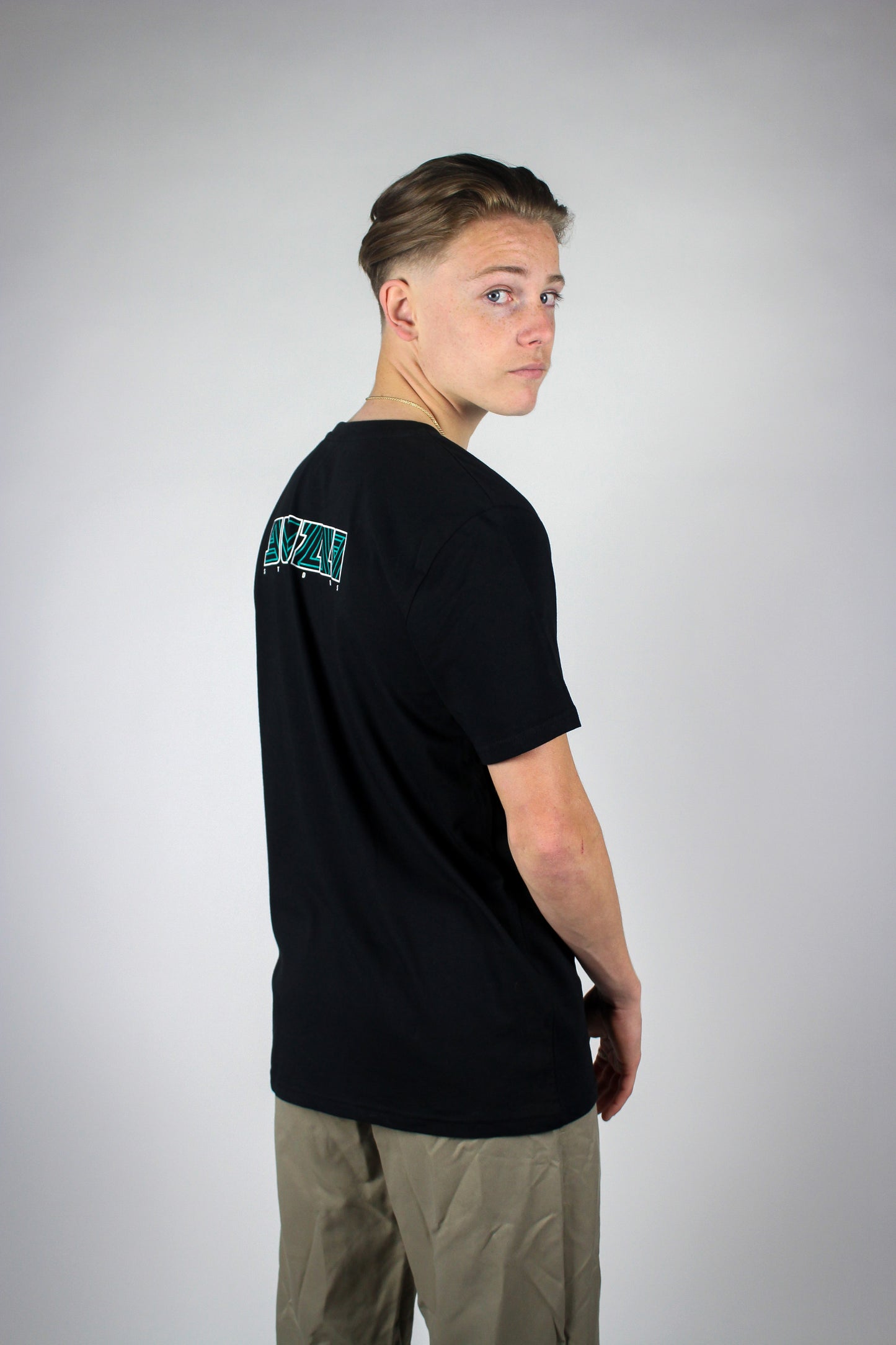 Juzzi Studios Elements MTN logo Tee