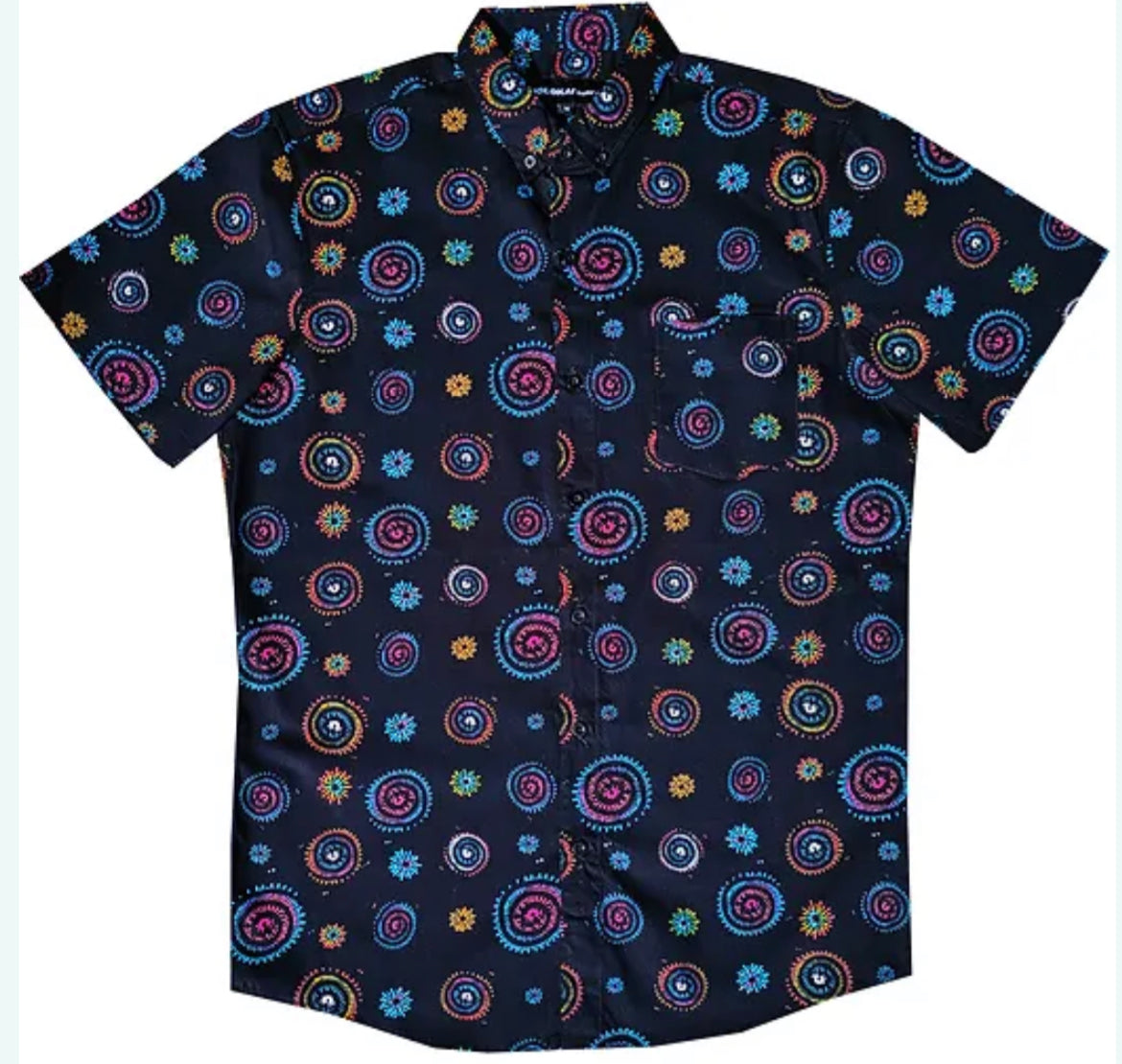 Molokai / Lanikai Vintage 100% Cotton Shirt- Fireworks