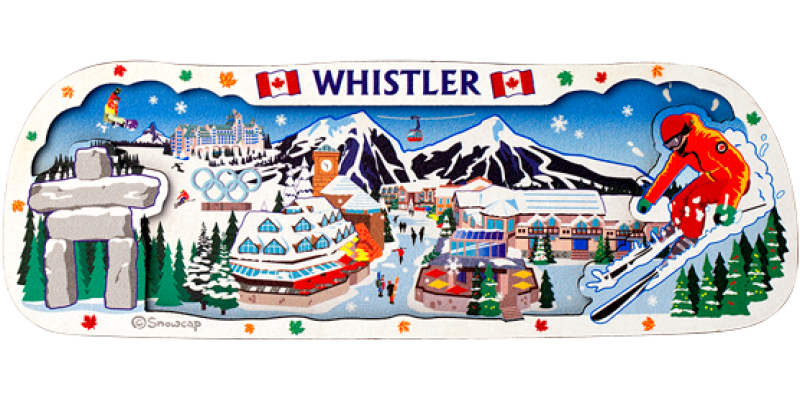 Magnet - Whistler & Canada Themed