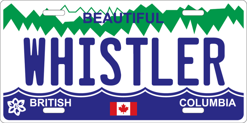 Magnet - Whistler & Canada Themed