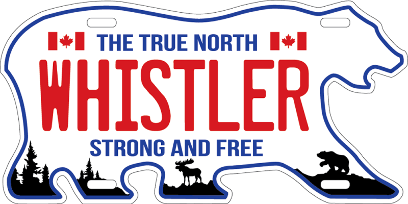 Magnet - Whistler & Canada Themed