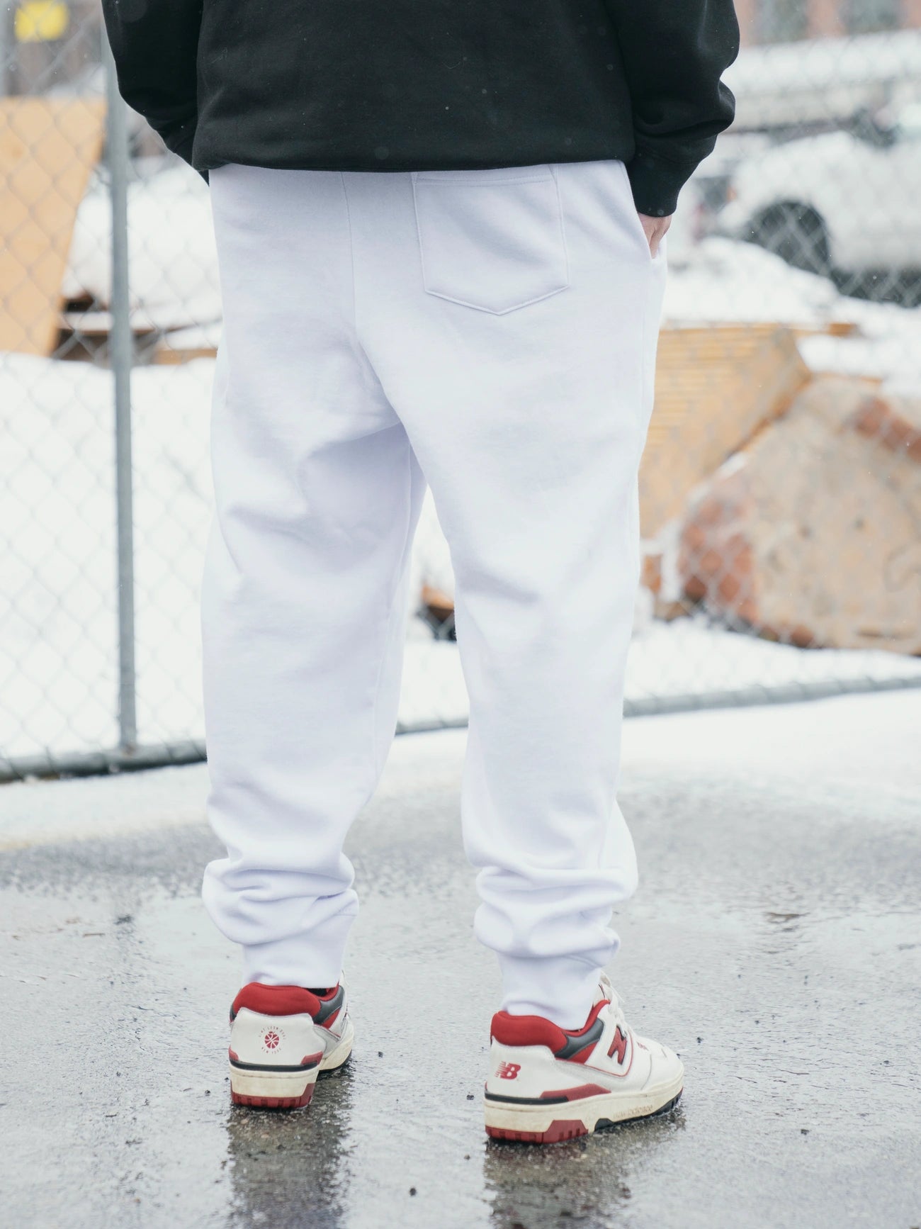 Armada Icon Sweat Pant White