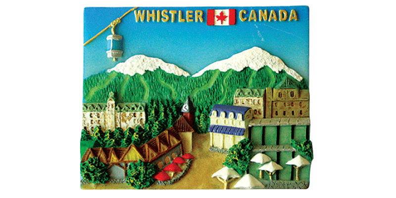 Magnet - Whistler & Canada Themed