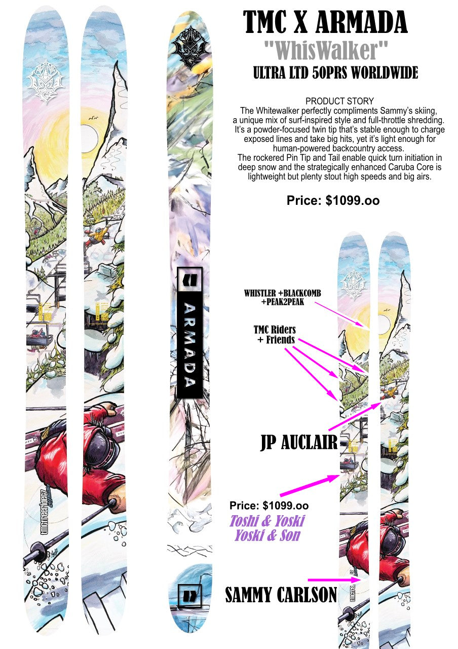 Armada x TMC 30th Anniversary ltd edition “WhisWalker”