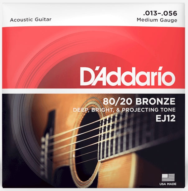 D’Addario 80/20 Bronze Acoustic Strings