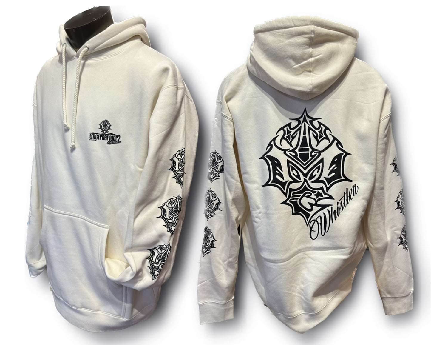 Blowout! TMC OG Riderz Hoodie (Extra Tall/Heavy)- Bone