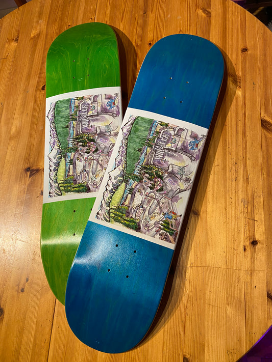 TMC - "Whistler Sk8 Park" LTD Edition Skateboard deck (8.25)