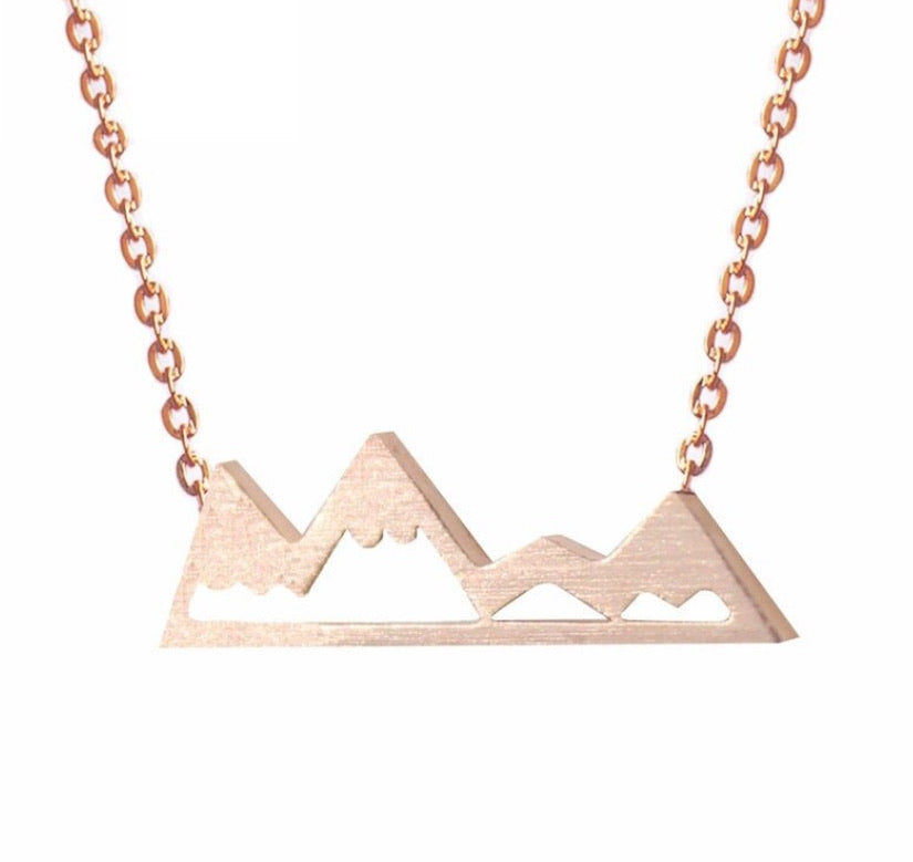 Mountain necklace