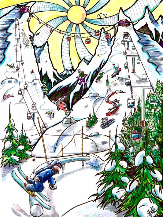 Limited Edition Poster 18in x 24in "La Familia"