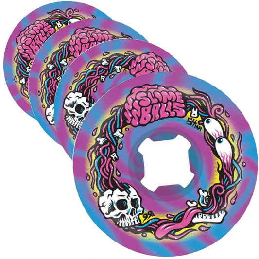 Slime Balls Wheels - Brains SpeedBalls blu/pur99a 54mm