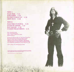 Black Sabbath - Paranoid (vertigo Pressing)
