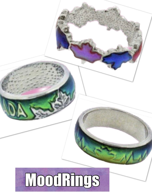 Mood Rings Canada, Leaf, Classic ring