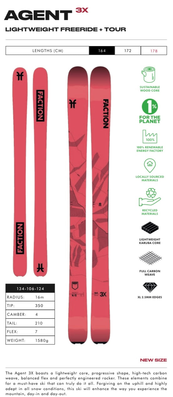 Faction Agent 3x 2023/24