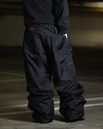 Steeve Season 3 Pants - Black w/ Red