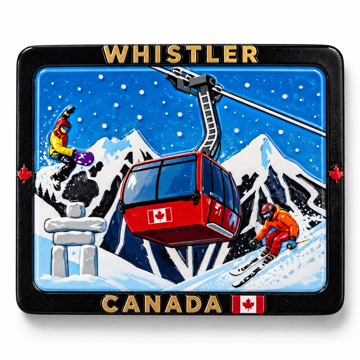 Magnet - Whistler & Canada Themed