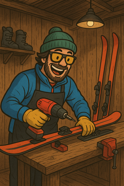 Binding Mount / Ski mounting