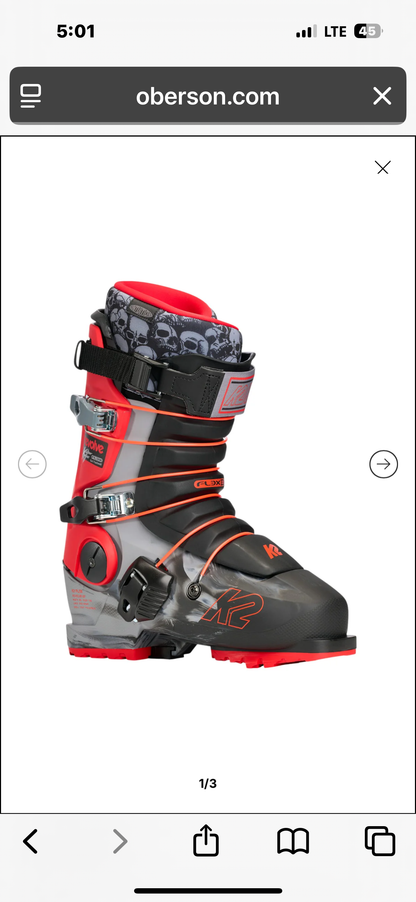 K2 REVOLVE KF MEN'S SKI BOOTS 2026