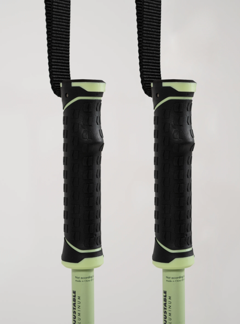 ARMADA AK Adjustable Ski Poles 2025 - Lime/Black