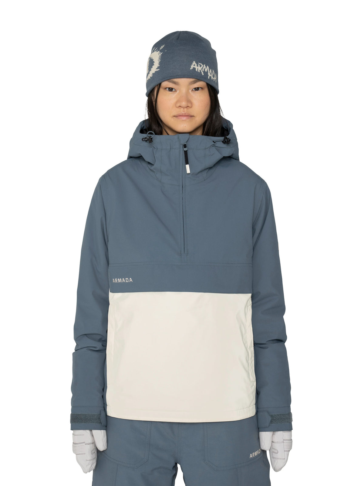 Armada Rosalie 2L Insulated Anorak Jacket 2026/27 - Stormy / Bone Dust