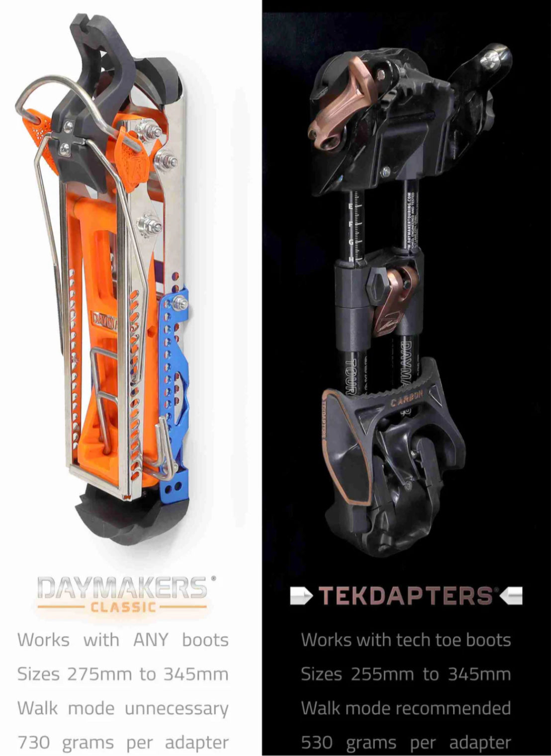 DAYMAKER TOURING ADAPTER デイメーカー バックカントリー DAYMAKER DAYMAKER TOURING ADAPTER デイメーカー バックカントリー DAYMAKER