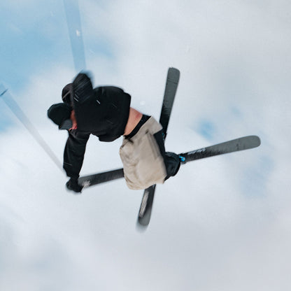 Skier riding Faction Studio 1 in the park