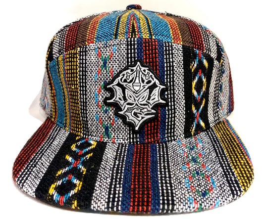 TMC 7pnl Aztec FlatBrim  Snapback Cap