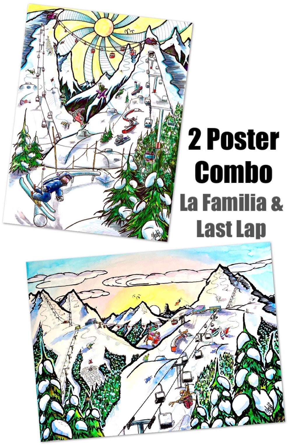 Limited Edition Poster 18in x 24in "La Familia"