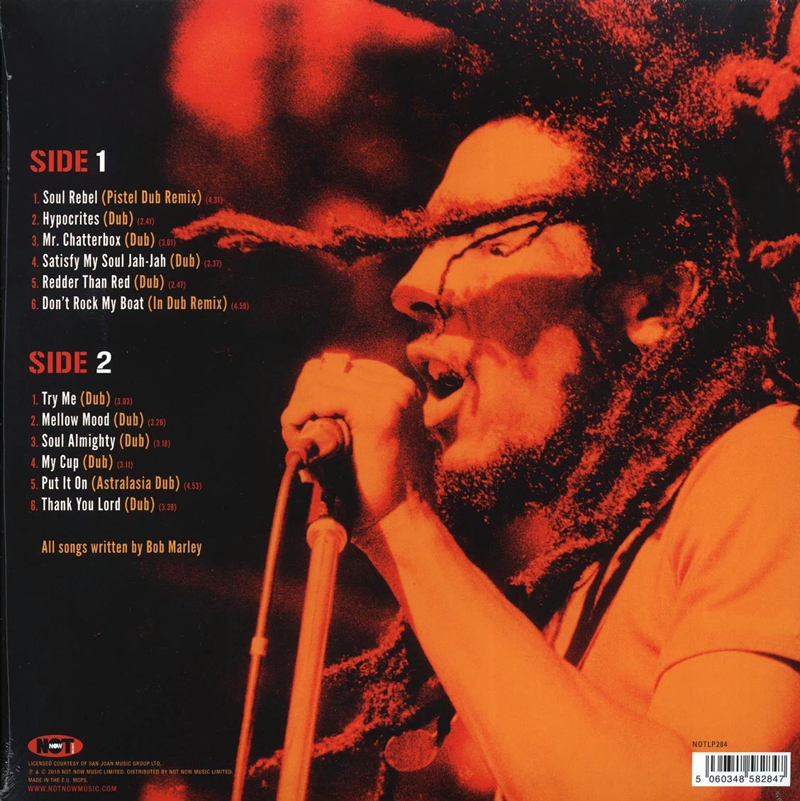 Bob Marley in DUB - Colored Vinyl